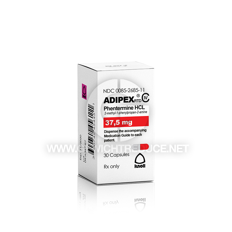 Adipex retard 37.5mg/tab (30tabs) - Knoll Pharmaceuticals